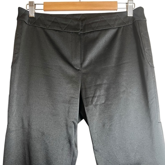 ICB New York Black Pants Moto Women’s Sz 8 Made In Japan Punk Whimsigoth Modern - Picture 3 of 11